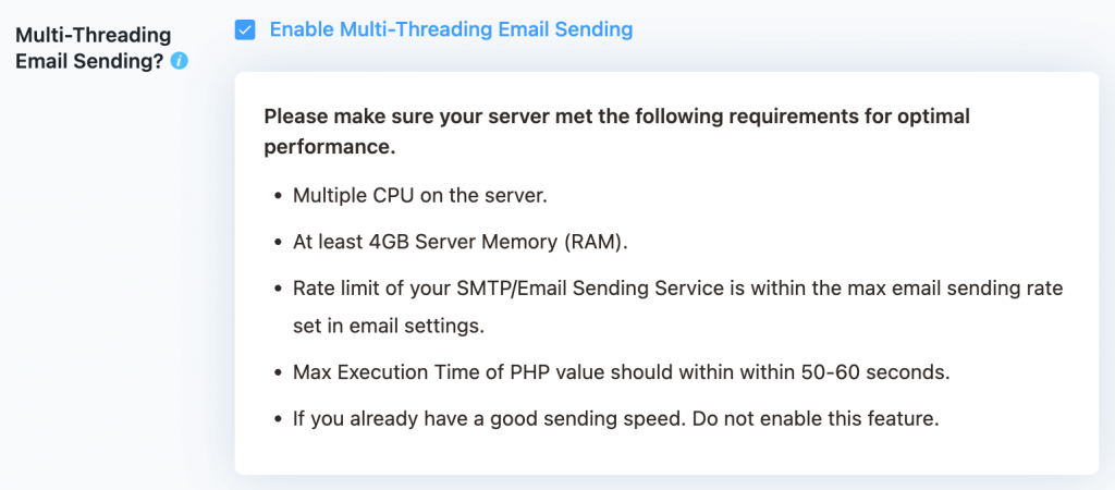 multi threaded email sending